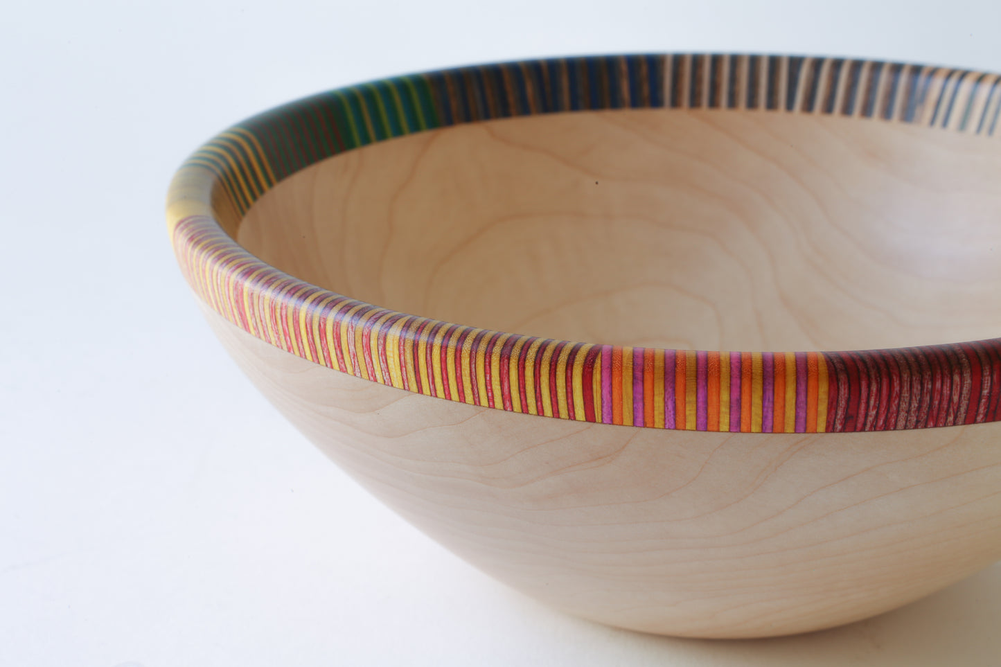rimmed bowl