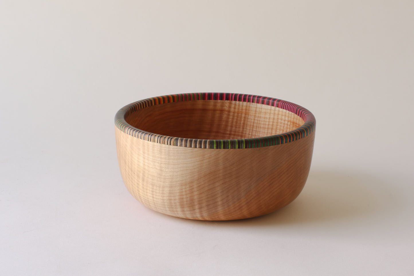 rimmed bowl