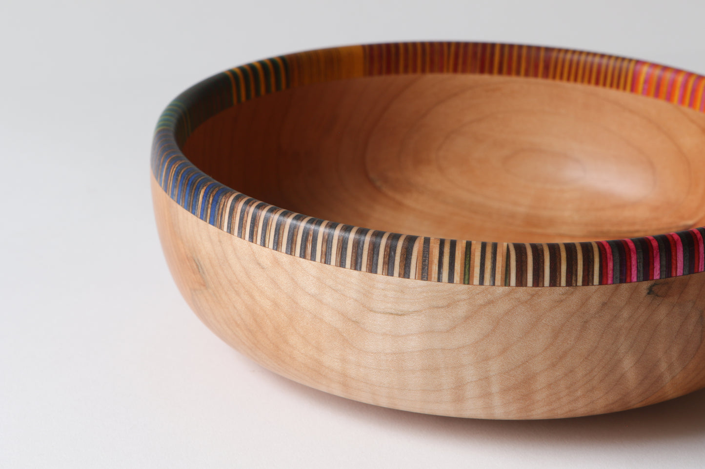 rimmed bowl