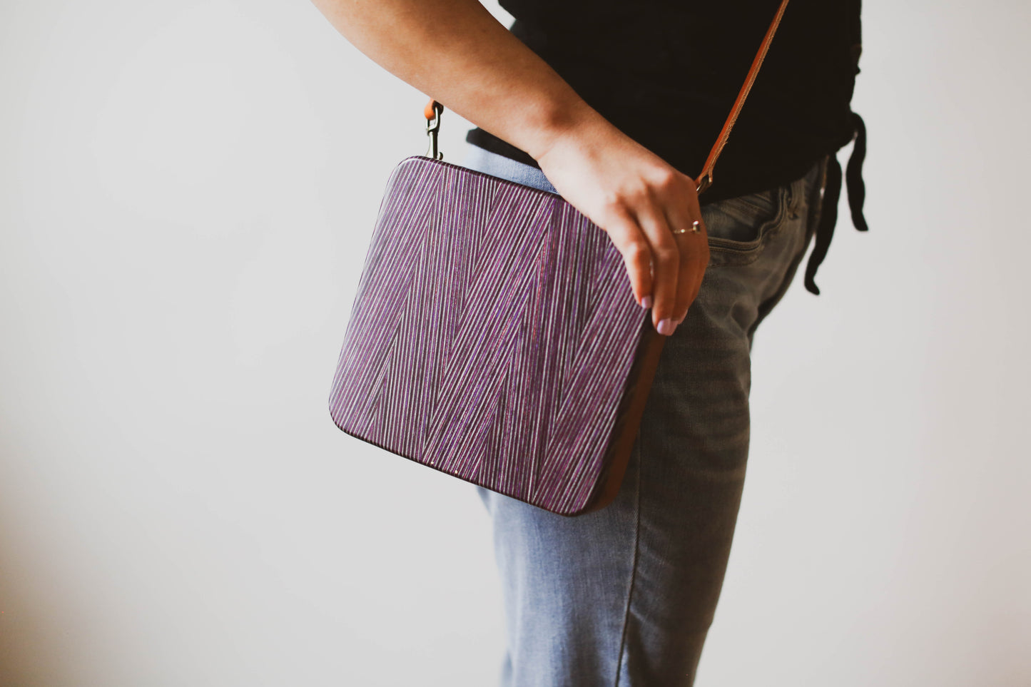 patterned purse