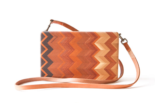 chevron purse