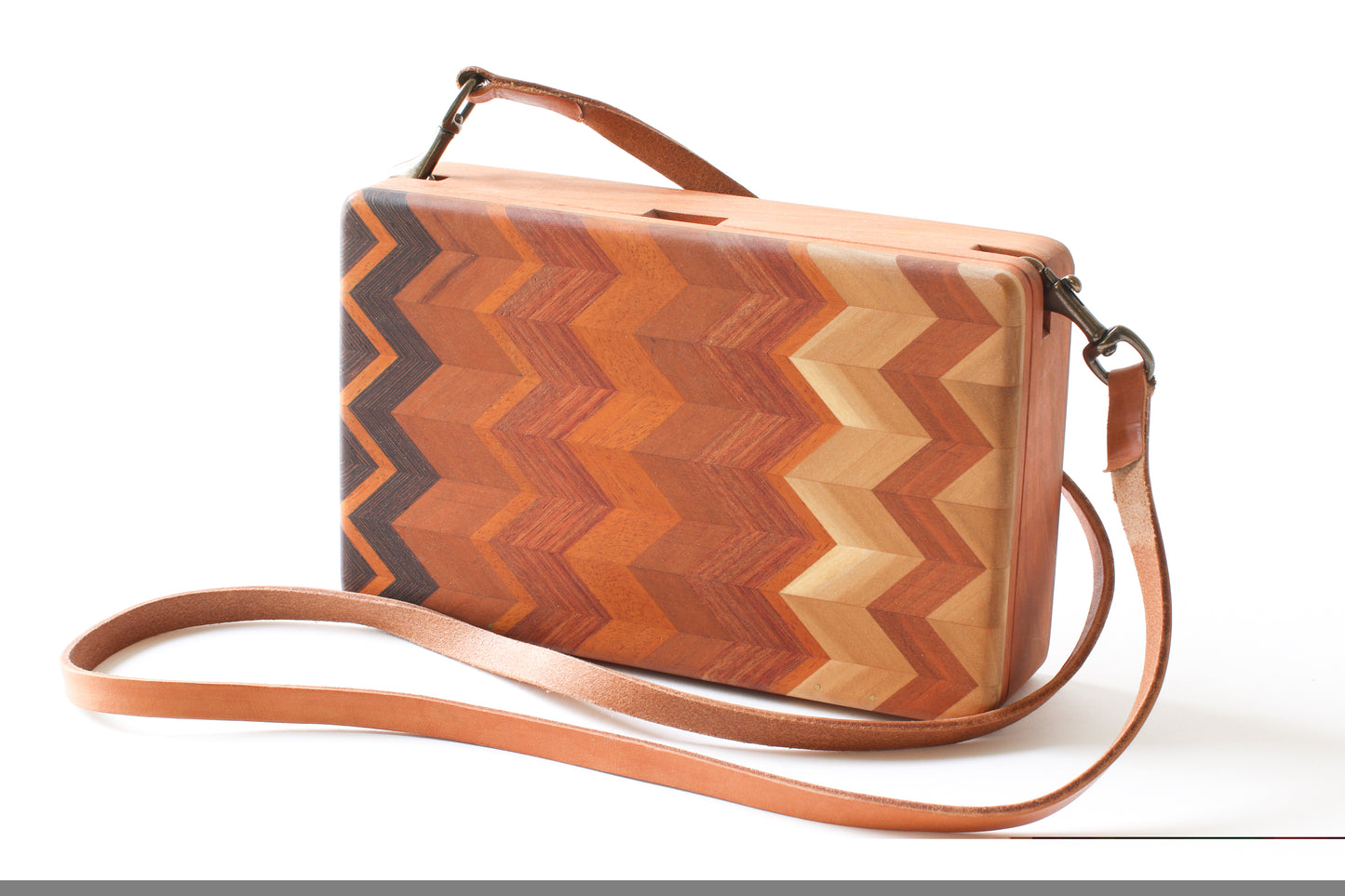 chevron purse