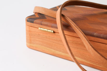 chevron purse