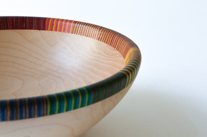 rimmed bowl