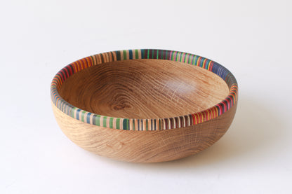 rimmed bowl