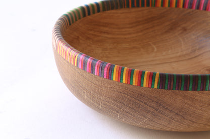 rimmed bowl