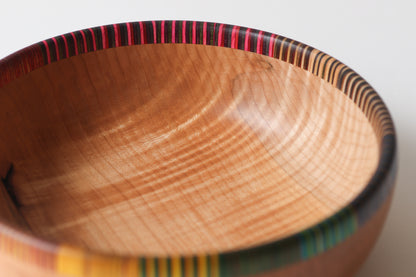 rimmed bowl