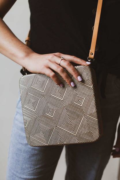 patterned purse