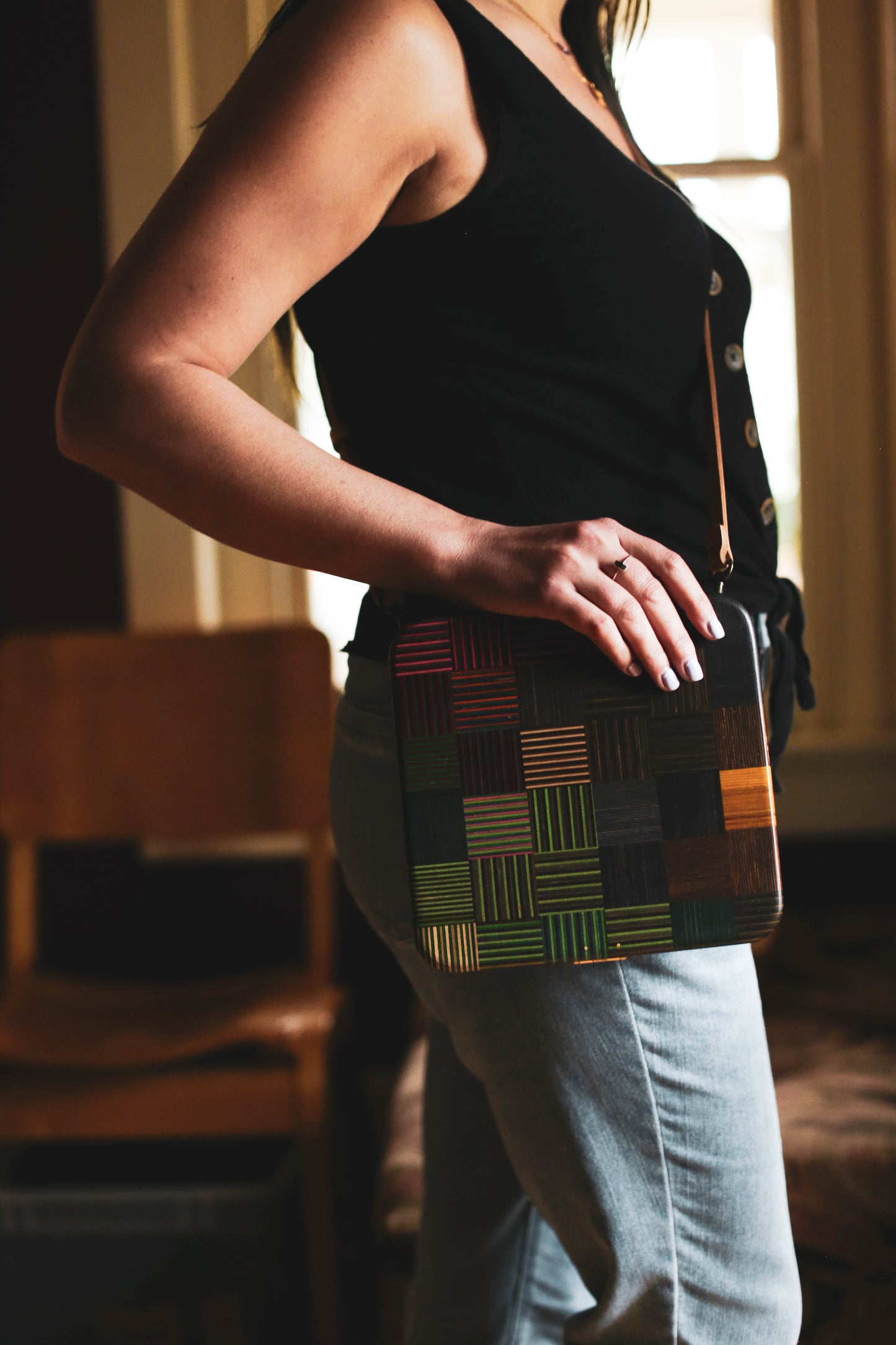 quilted purse